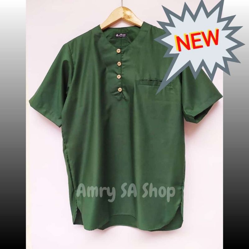 NEW Koko Toyobo SUPER JUMBO ARMY, Koko Kurta Polos Premium, Koko Kurta Toyobo 6XL, 7XL & 8XL