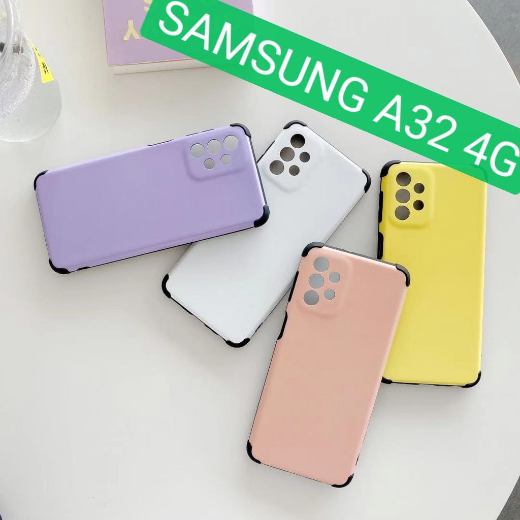 Case Samsung A52S A32 4G A72 A52 Terbaru Motif Polos Softcase Candy Crack Mewah Premium Silikon Cover Casing HP