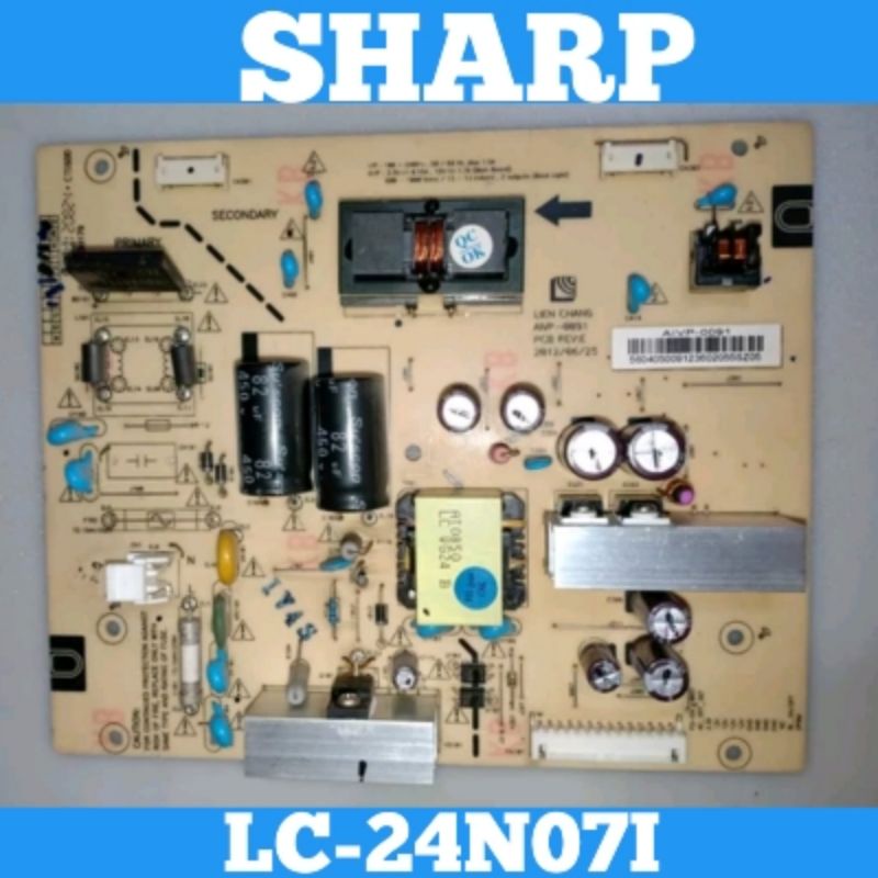 Psu SHARP LC-24N07I Psu Sharp Aquos LC-24N07I Psu TV Led SHARP 24N07I