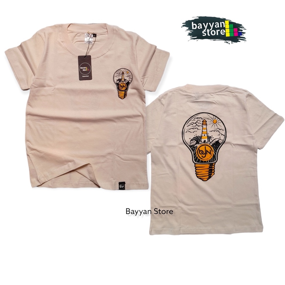 Bayyan Kaos Distro Anak Laki Umur 1-12 Tahun Ukuran S-3XL