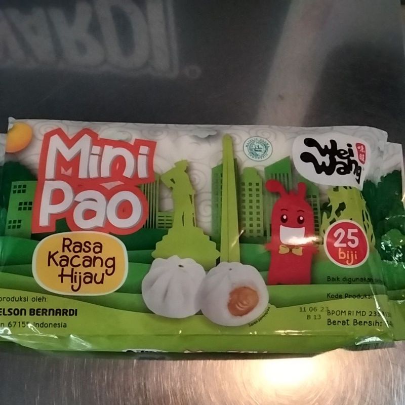 

WEIWANG MINIPAO KACANG HIJAU 25 BJ