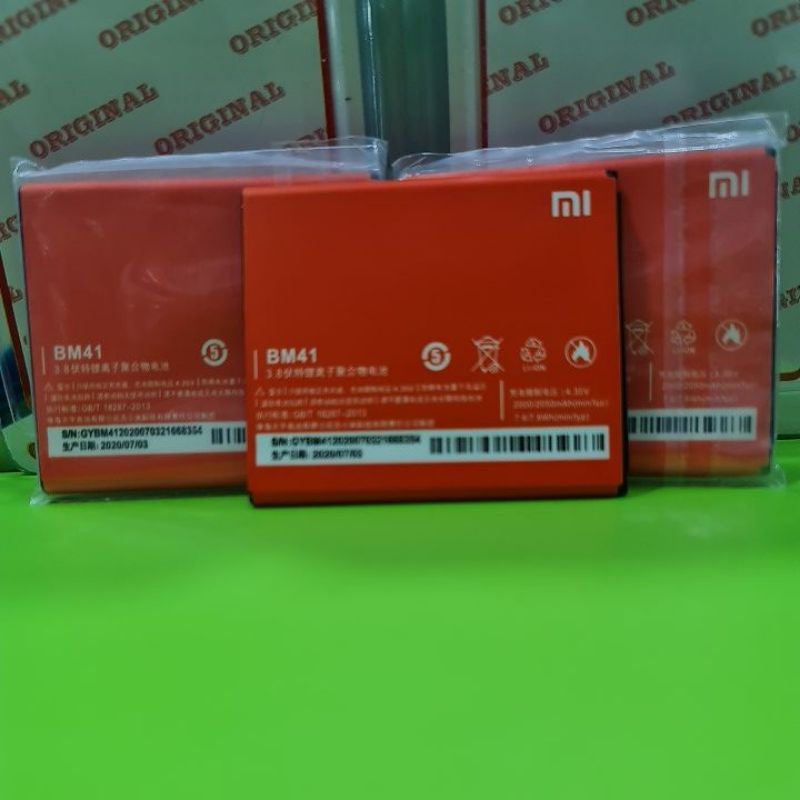 batterai battery batrai baterai Redmi 1S BM41