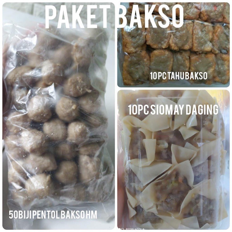 

Paket bakso