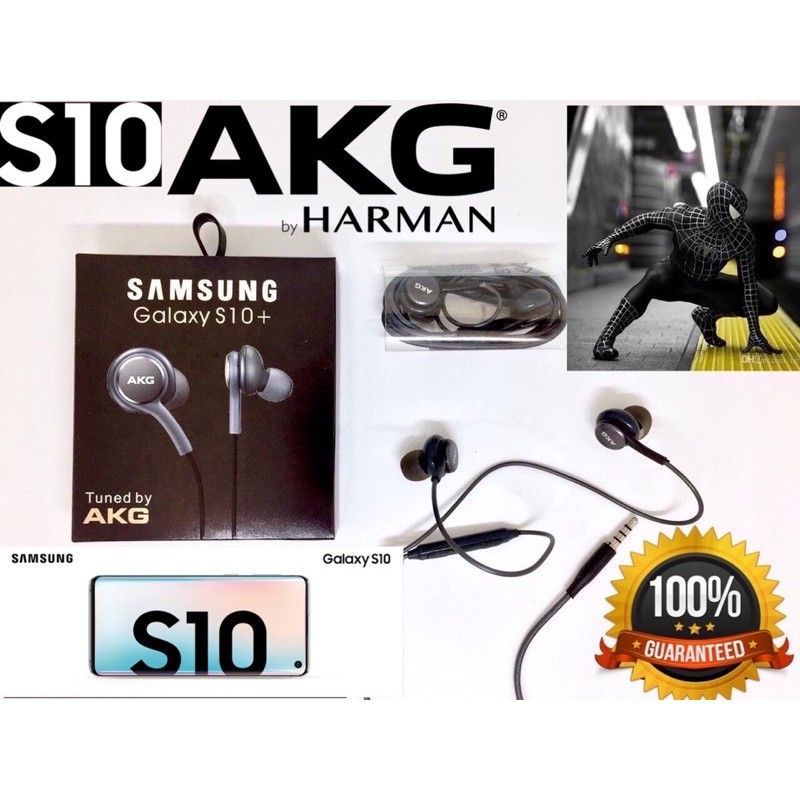 Headset SAMSUNG S10 AKG BASS Handsfree SAMSUNG S10+ AKG BASS Earphone SAMSUNG S10 MEGA BASS