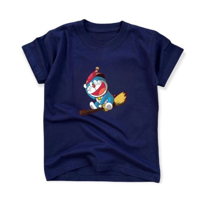 Kaos Doraemon Baju Doraemon Atasan kaos Anak Cowok/Cewek/remaja