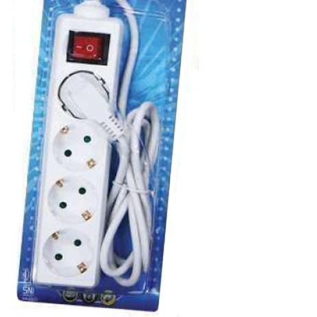 ✫ Kenmaster F1 Stop Kontak 4 Lubang Switch ✮