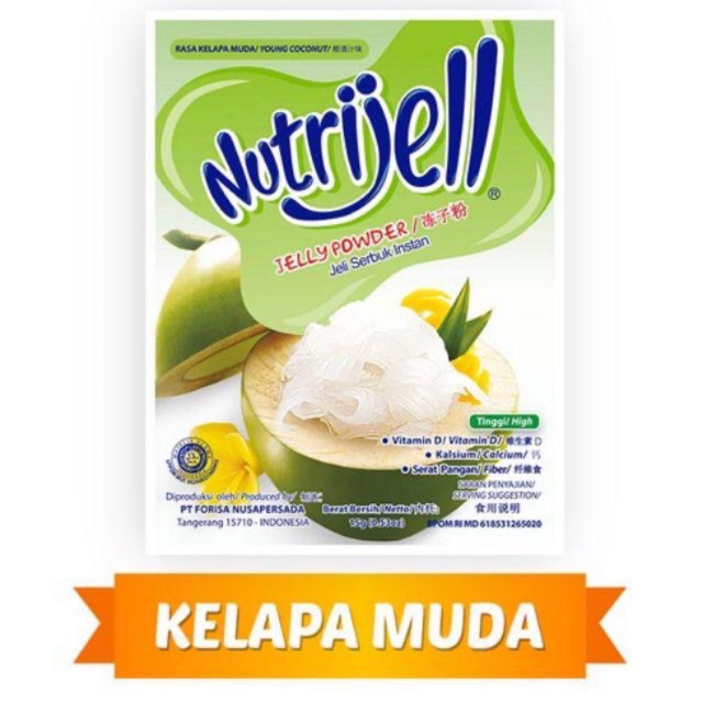 

Nutrijell kelapa muda