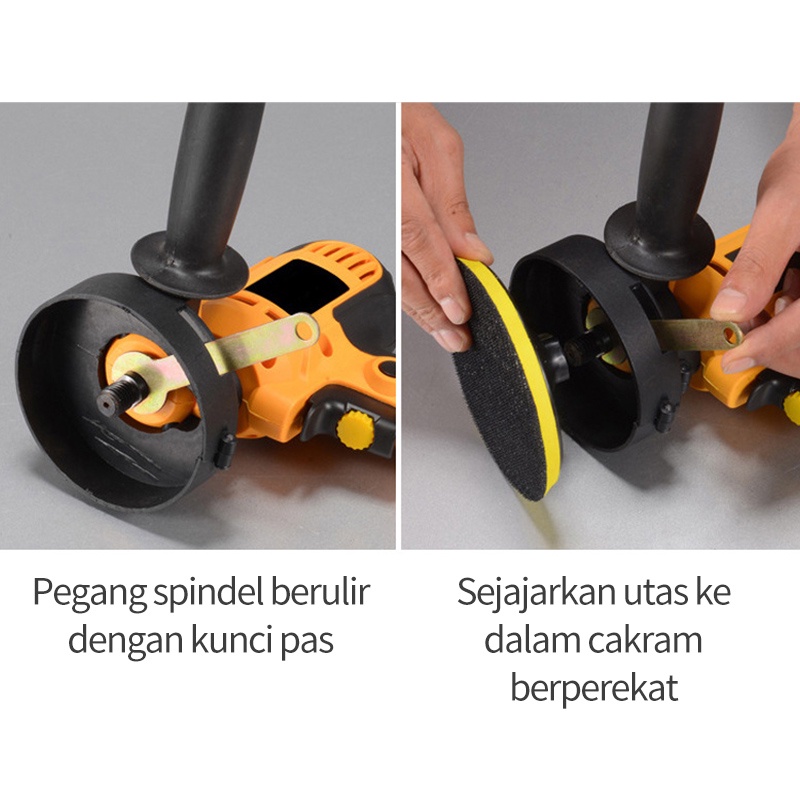 Reaim  400W  Mesin Poles Mobil   Polisher Mobil  Perbaikan Ubin Motor Car Alat Disc Disk kaca motor Alat  Poles Cat Mobil Full Set Siap Pakai Original Uchiha Japan Tehnology Suara Halus  Murah Berkualitas NEW