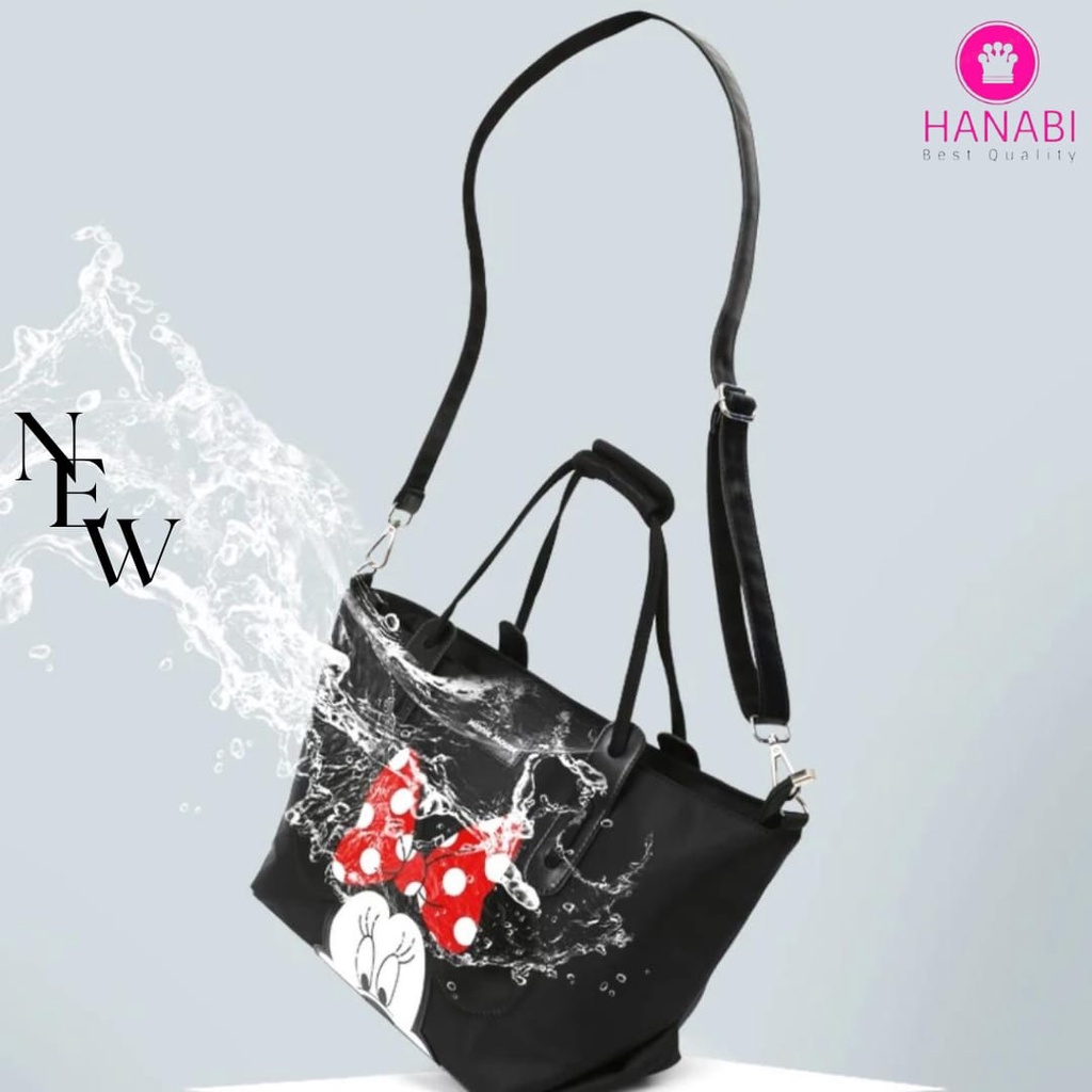 HANABI - Totebag wanita MINNIE MOUSE tas fashion tas casual tas multifungsi