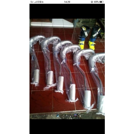 knalpot suzuki Ts terbaik dari dm knalpot majalaya