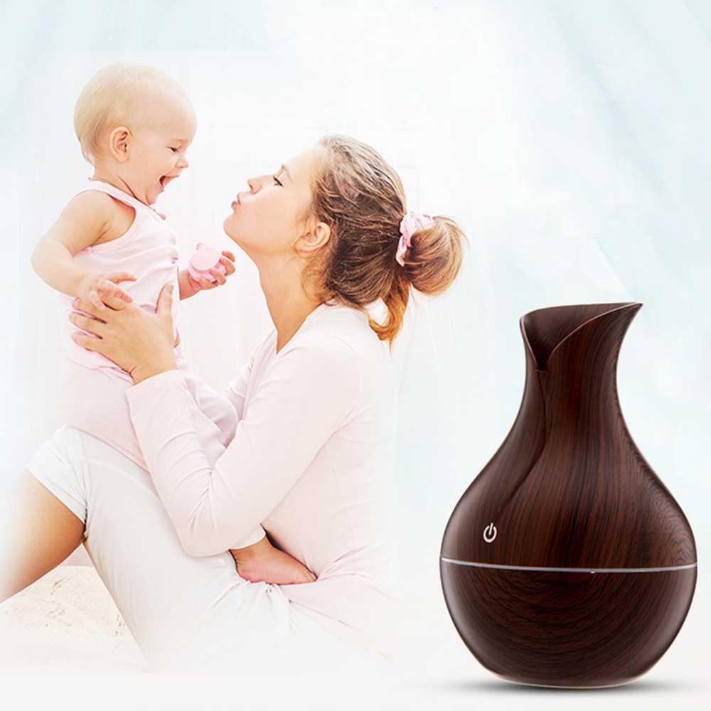 (BISA COD) RVOSTR  Air Humidifier Ultrasonic Aromatherapy 130ml - HUMI M137902