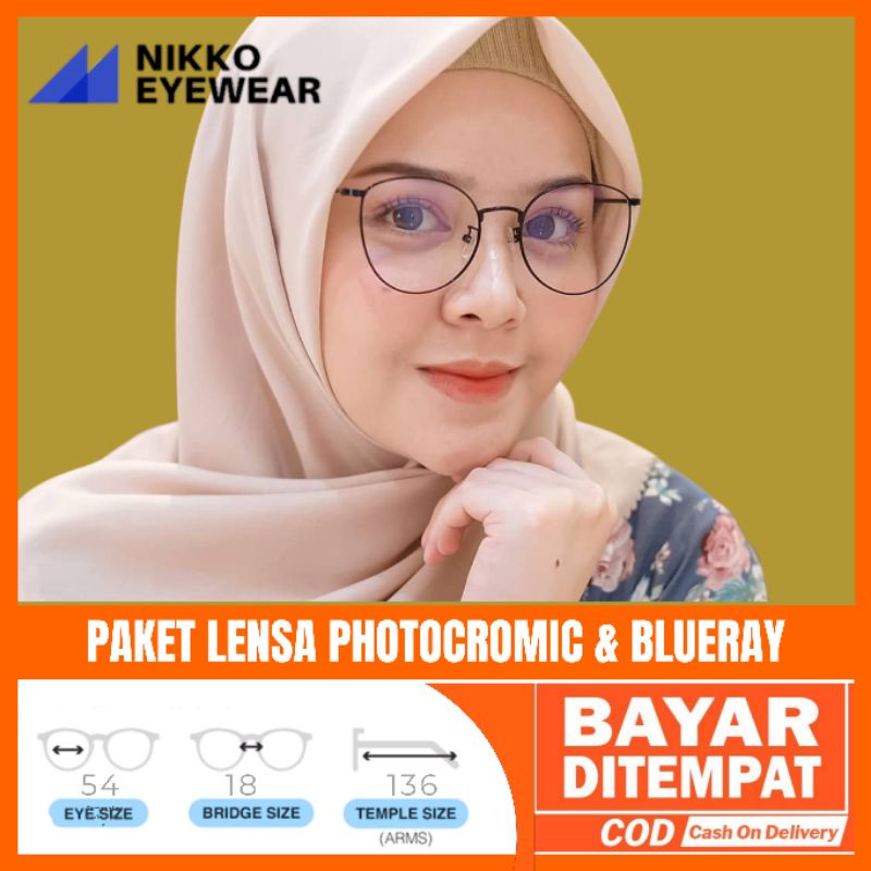 Frame Kacamata F730, Gratis Lensa Photocromik, Gratis Lensa Blueray, Kacamata Antiradiasi