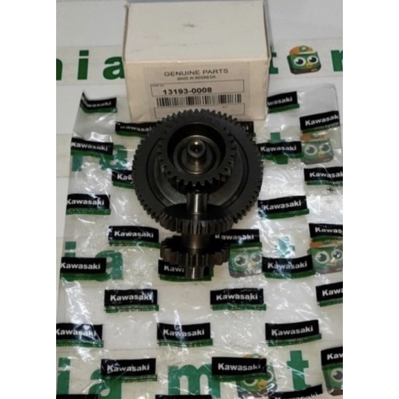 GIGI GEAR GIR IDEL IDLE IDER STATER KLX 150 S L BF DT TRACKER TREKER 19T-27T 29T-67T KAWASAKI ORI