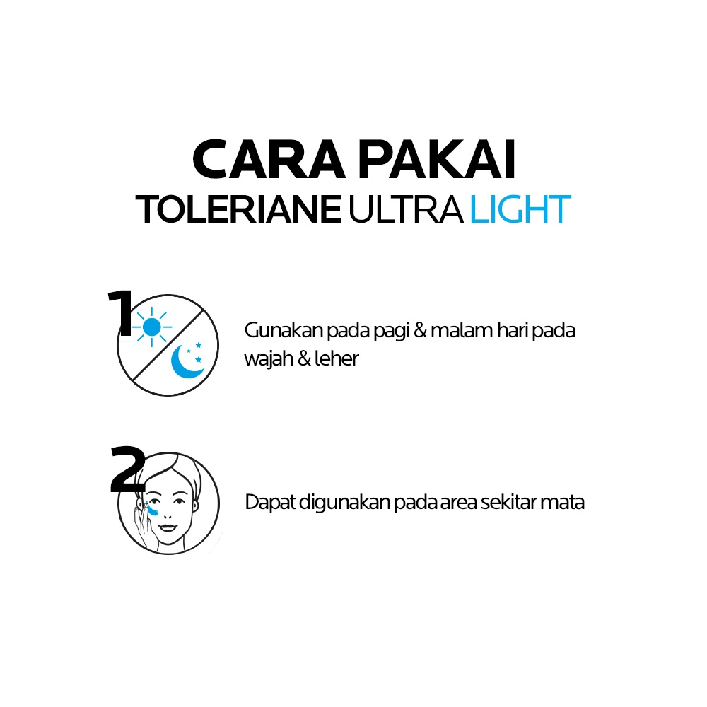 La Roche Posay Toleriane Dermallergo Light Creme 40ml - Pelembab Wajah Kulit Sensitif/ Kombinasi