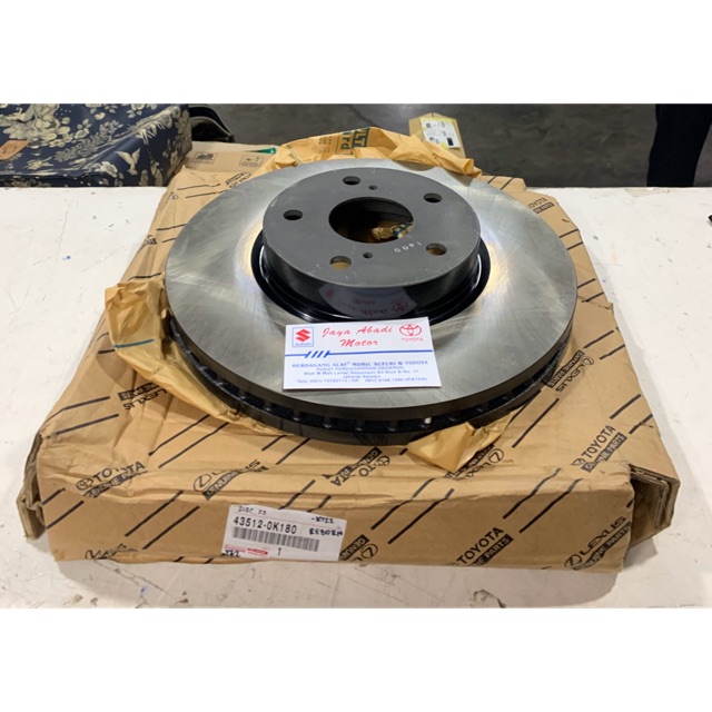 Disc brake innova reborn original toyota