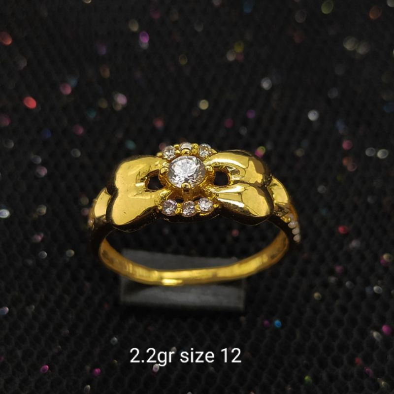 Cincin Emas 17 K - 2.2gr Kadar 750 - 2354