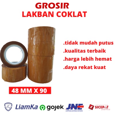 

Lakban liamka / Lakban coklat 48 MM X 90 YARD ( 1DUS )