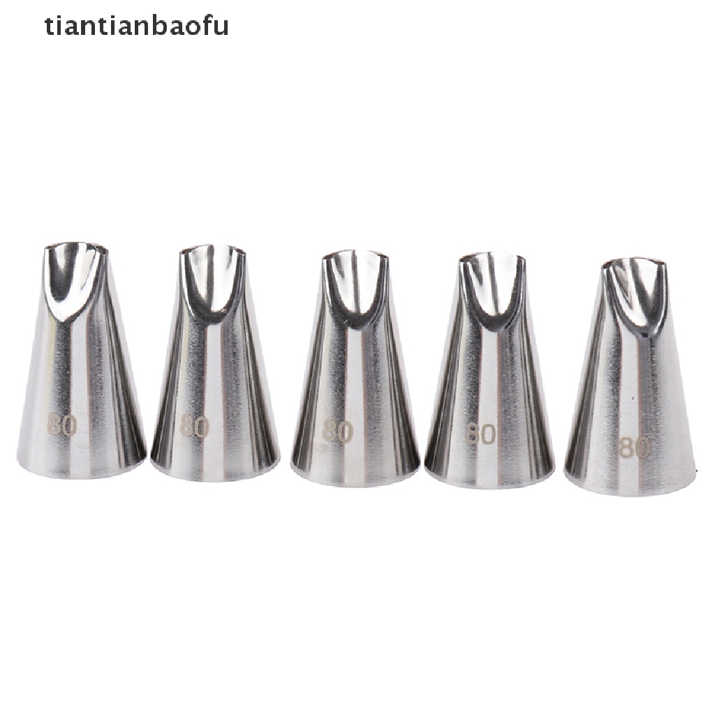 [tiantianbaofu] Chrysanthemum Nozzles For Cakes Fondant Decorating Pastry Icing Piping Tips Tool Boutique