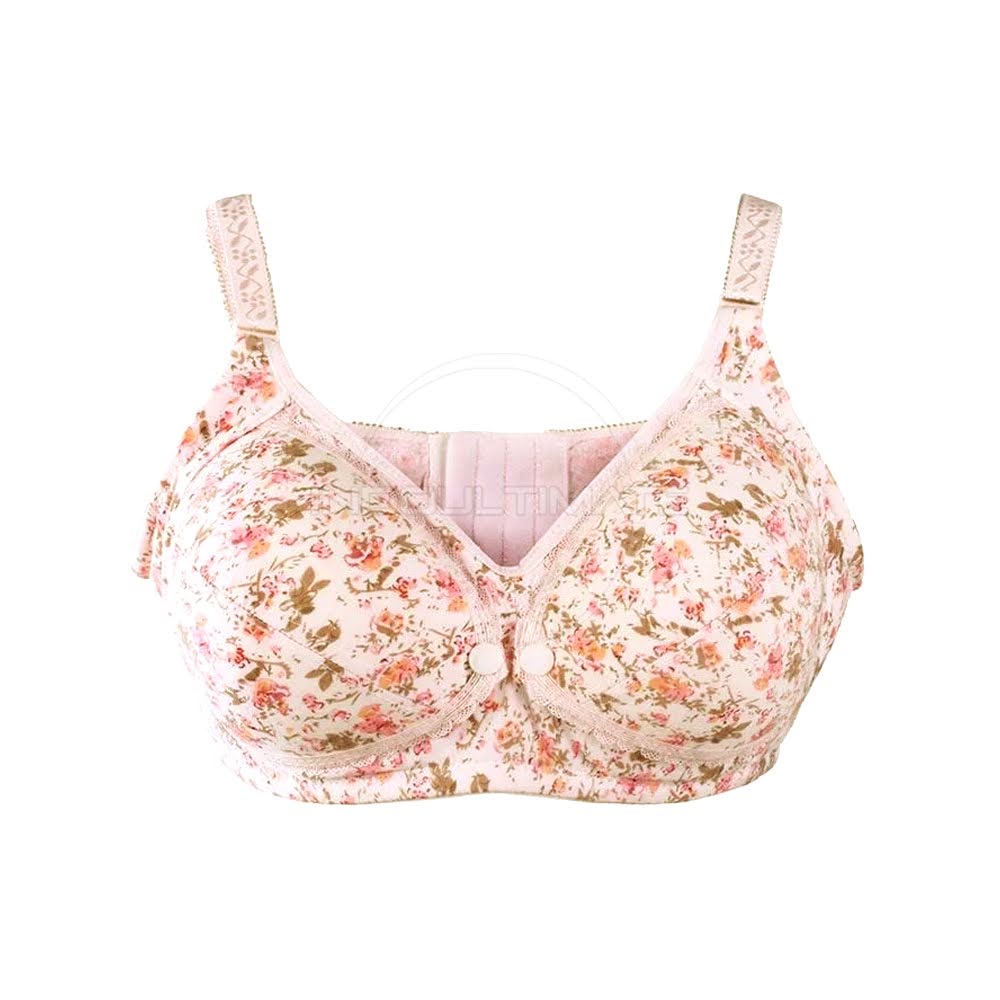 Bra Menyusui Tanpa Kawat BIM-11 Bra Menyusui Kancing Depan BH Menyusui Bayi Pakaian Dalam Wanita Cewek Perempuan Nursing Bra Maternity Bra Ibu Menyusui Bra Motif Motif