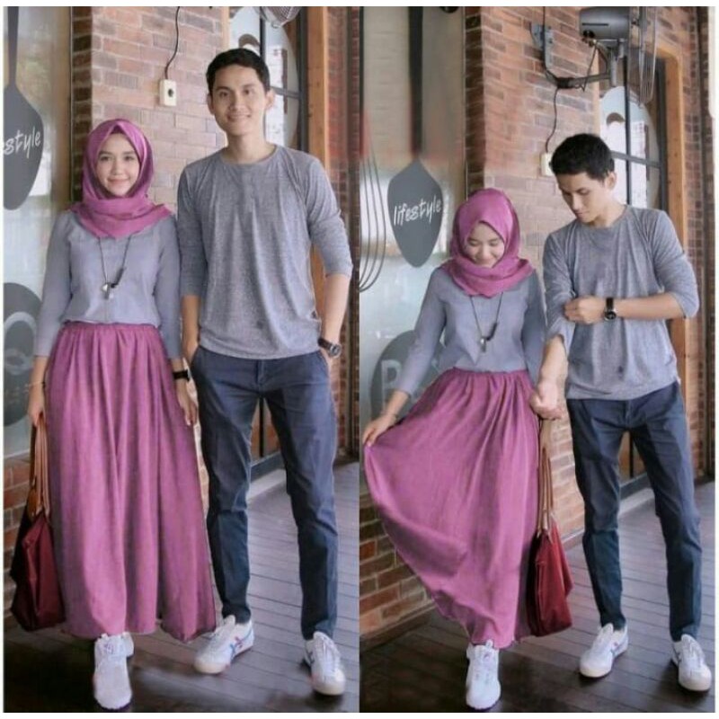 Couple/gamis couple/batik couple/kapel/kapelan