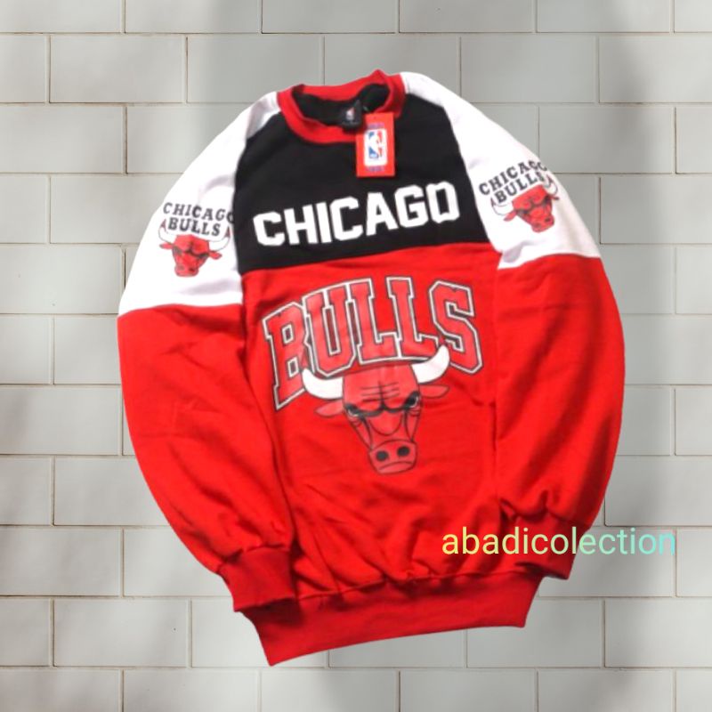 Crewneck Chicago Bulls Combi Full Tag & Label
