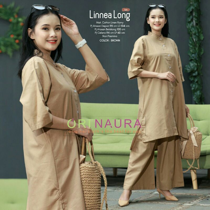 LINNEA Long Tunik by Ori Nala