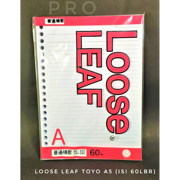 

Langsung Order KERTAS BINDER ISI BINDER NOTE A5 20 LUBANG GARIS ISI 60 LEMBAR REFILL Limited