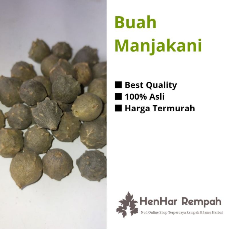 

[250 gram & 500 gram] Buah Manjakani / Majakani Hijau & Kuning