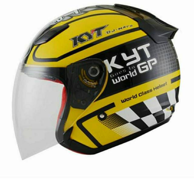 Jual Helm kyt dj maru motif world GP Shopee Indonesia