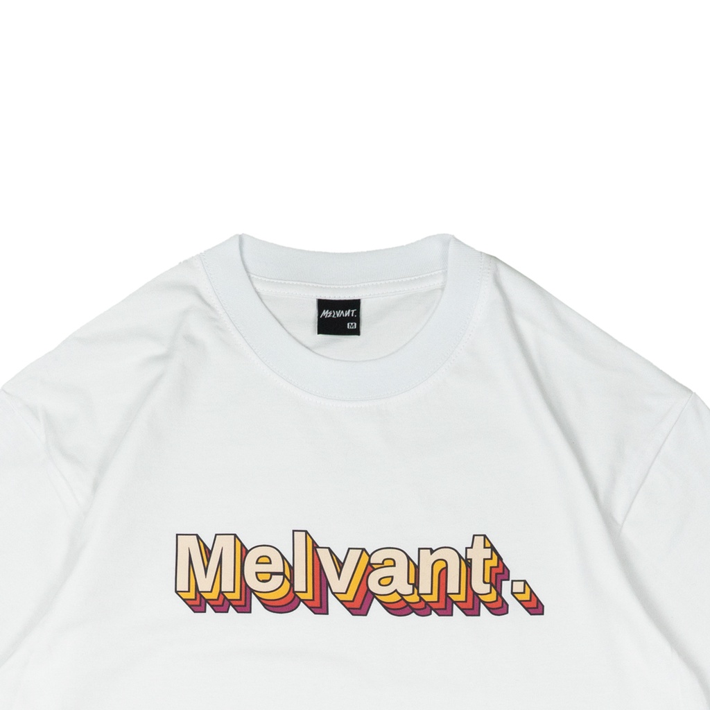 MTS MENZA WHITE - MELVANT TSHIRT