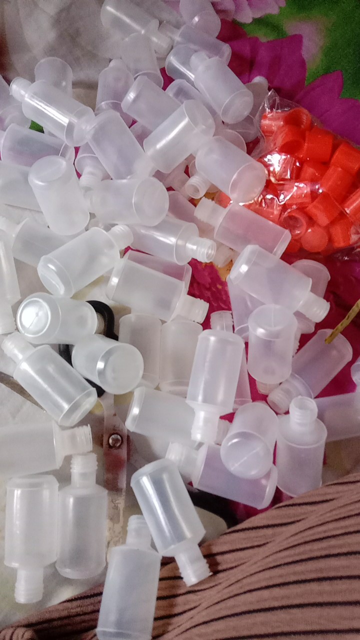 Botol Kemasan Plastik Natural 15 Ml