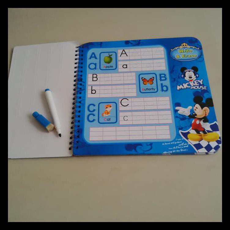 

TERBARU WHITEBOARD MICKEY 6IN1 PAKET ALAT TULIS MURAH