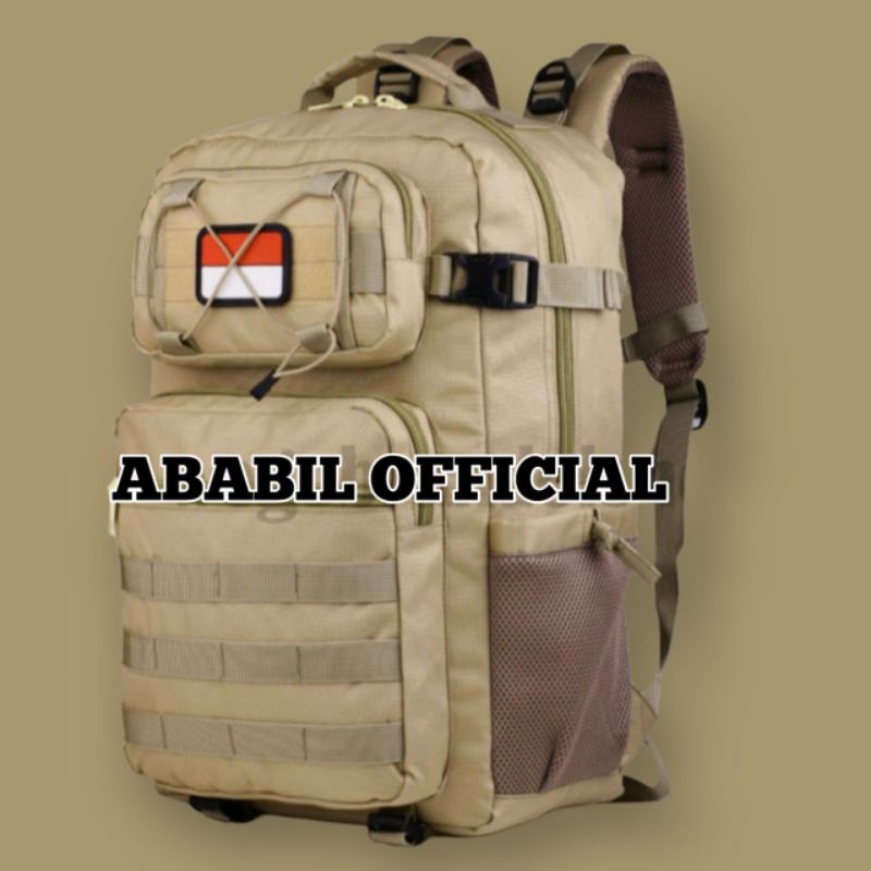 TAS RANSEL ARMY PRIA-TAS TACTICAL-TAS PUNGGUNG ARMY FREE 1 LOGO