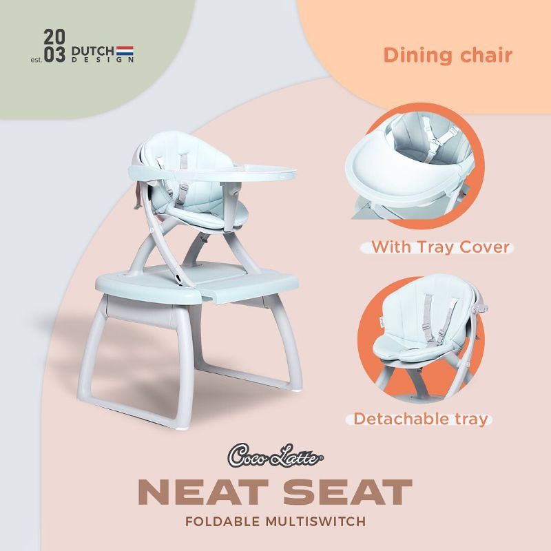 Makassar - Kursi Makan Baby Chair Cocolatte High Chair Neat Seat Multiswitch Multi Switch