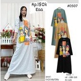 Kaos Tunik Fashion Hitam