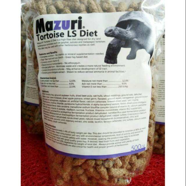 Jual Mazuri Tortoise LS Diet 500gr | Shopee Indonesia