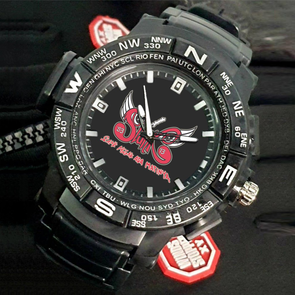 (EXCLUSIVE) Jam Tangan SLANK motif 4 Sport Bagus