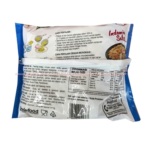 Indomie Mie Instan Mie Goreng Jumbo 127gr Rasa Ayam Panggang Jumbo Indomie Indo Mie Instants Miegor