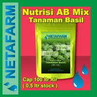 Pupuk Nutrisi AB Mix NETAFARM utk BASIL 100lt