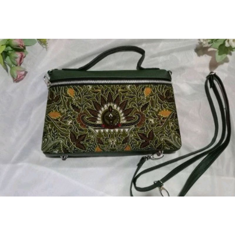 Tas Batik Persit/Tas pouch batik persit/Tas ibu persit