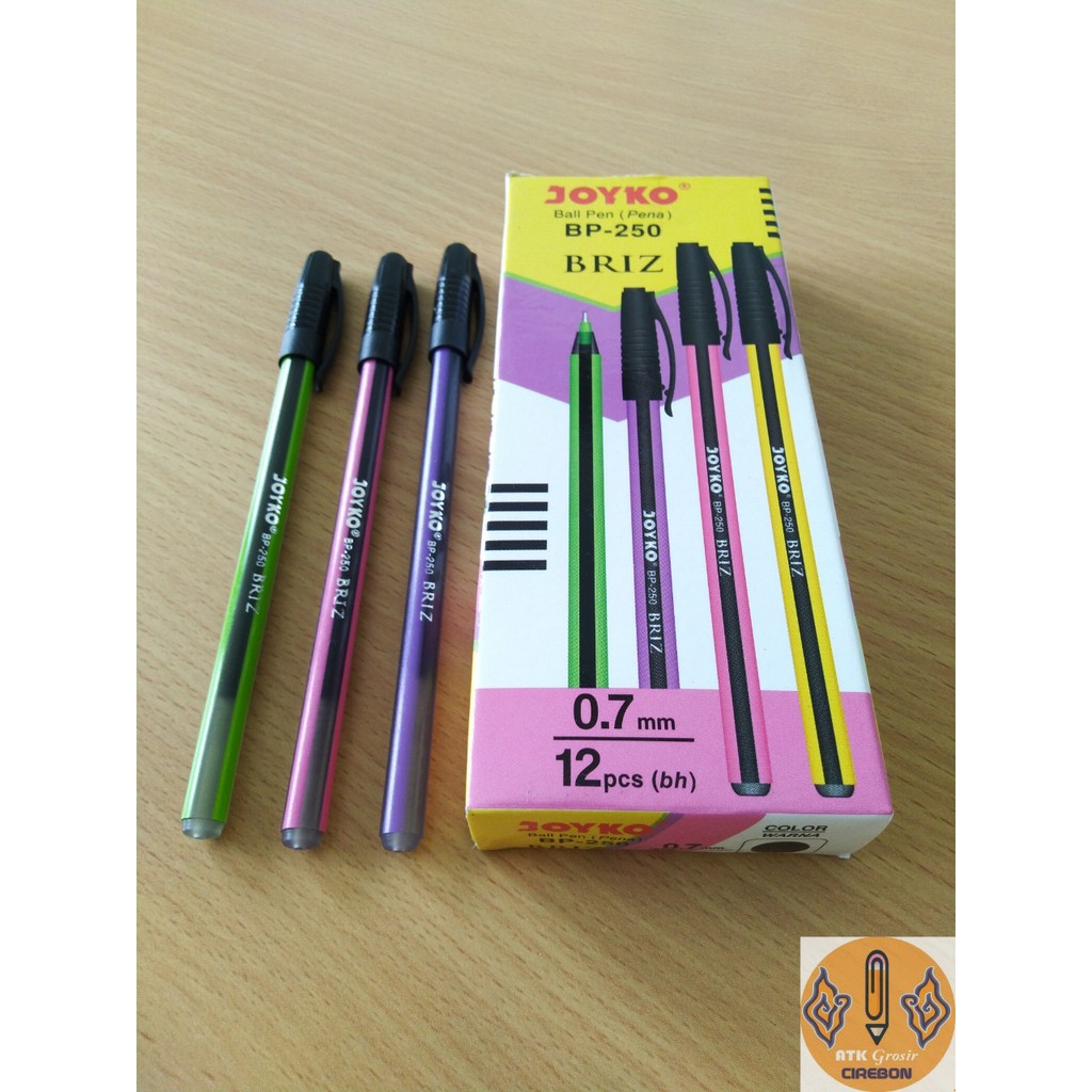 Jual Pulpen Pena Ball Pen Joyko Bp Briz Pack Pcs Mm Indonesia Shopee Indonesia