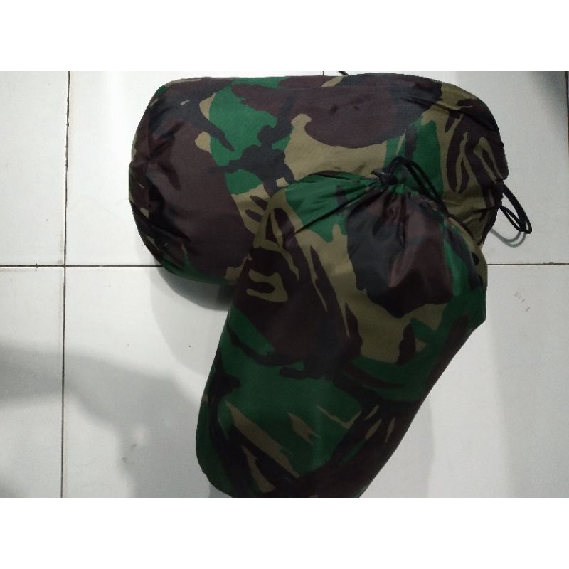 sliping bag loreng tni/sliping bag kepongpong/sliping bag loreng malpinas