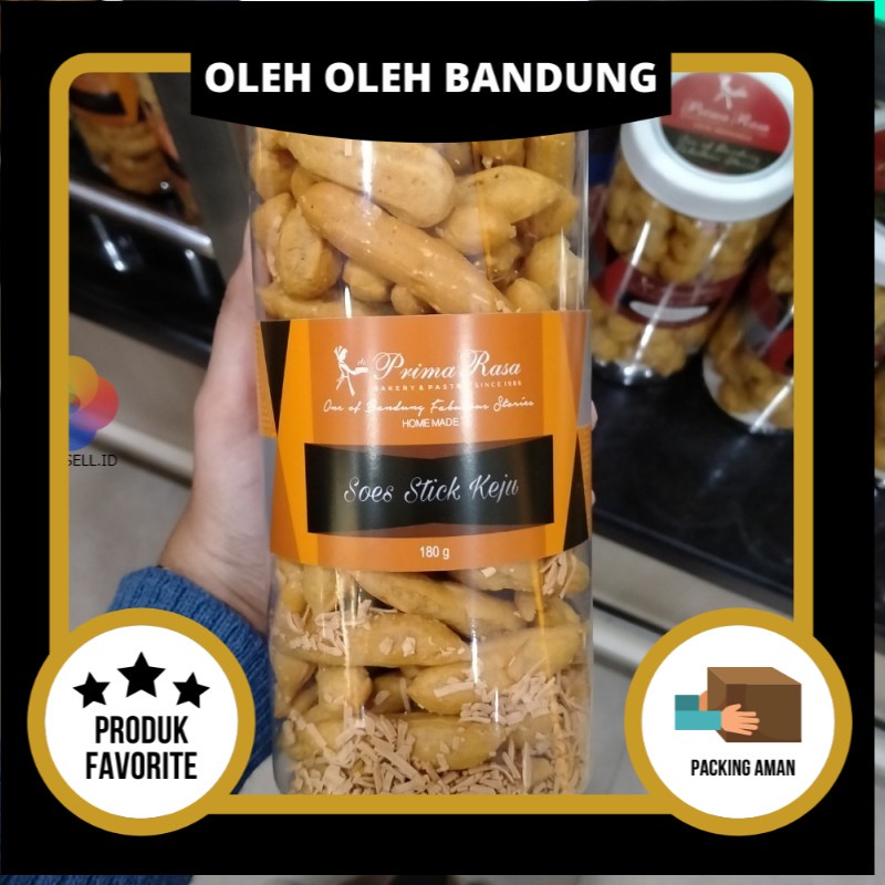

Prima Rasa - Soes Stick Keju - Oleh Oleh Kue Bandung