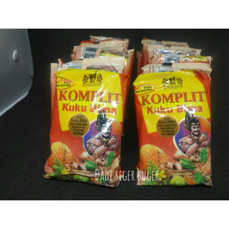 Jamu Sidomuncul komplit Kuku Bima 10 pc
