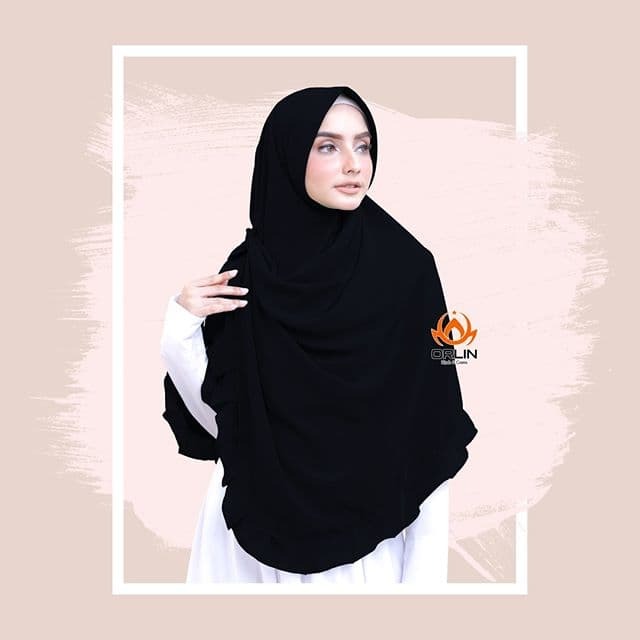PROMO KHIMAR KERUDUNG  HIJAB SEGI EMPAT SYARI POLOS