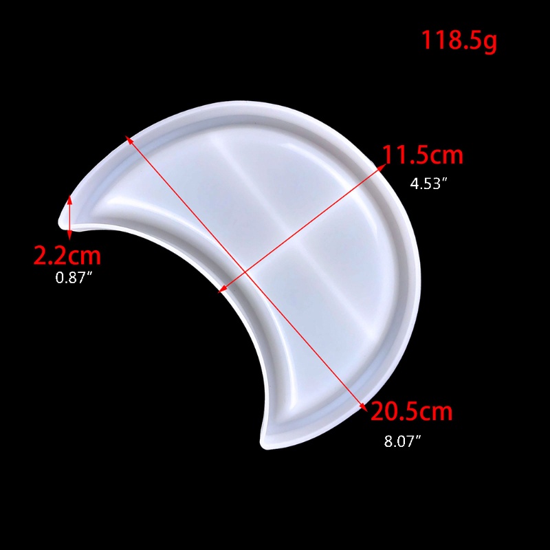 Siy Cetakan Bentuk Setengah Lingkaran Bahan Silikon Untuk Membuat Perhiasan