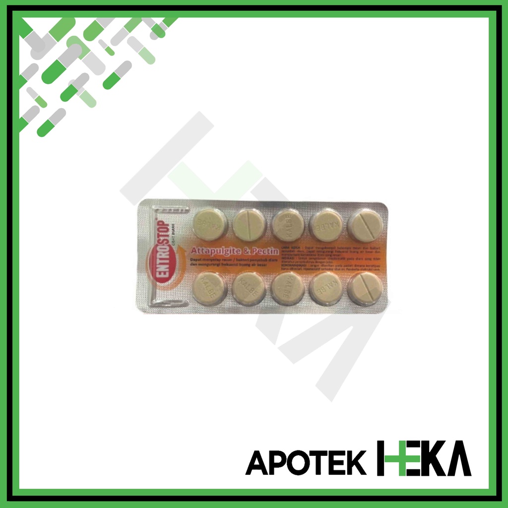Entrostop Obat Diare Dus Strip isi 10 Tablet (SEMARANG)