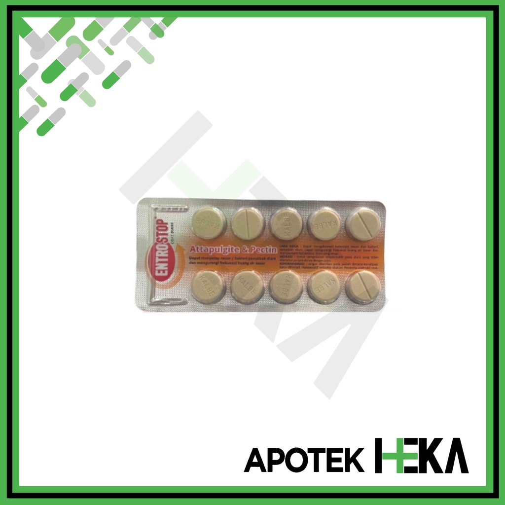 Entrostop Obat Diare Dus Strip isi 10 Tablet (SEMARANG)