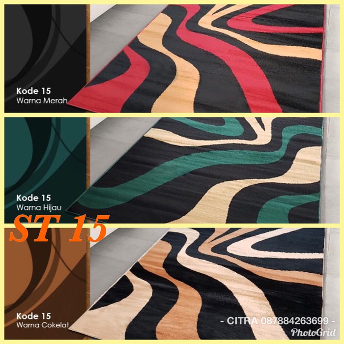 Karpet Lantai Permadani Stardust ukuran 210x310