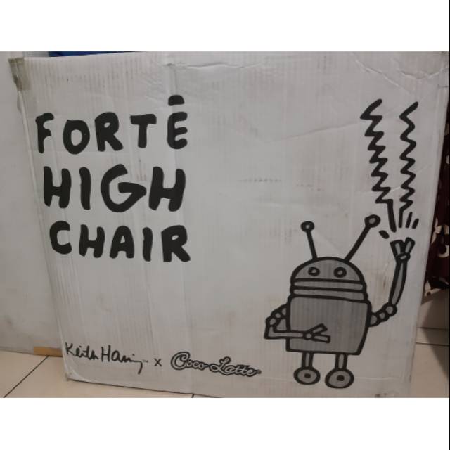 Kursi Makan Bayi Highchair Cocolatte Keith Haring Murah Shopee Indonesia